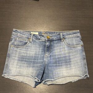 Kut From The Kloth Women’s Blue Denim‎ Gidget Frey Shorts Size 10